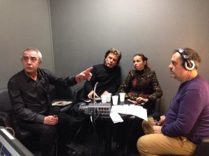 Jean-Michel Jarre e Agnès Saal (CEO INA-GRM) entrevistados por Bruno Letort e Christian Zanesi.