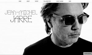 Foto publicitária de J.M.Jarre tiradas por Jean Koch, e usadas em site oficial.