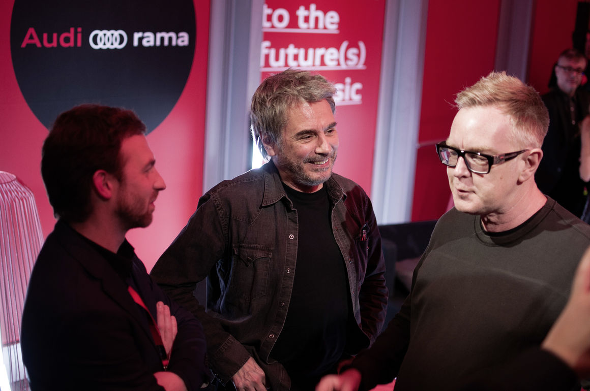 ADUIORAMA Jarre and Andrew Fletcher
