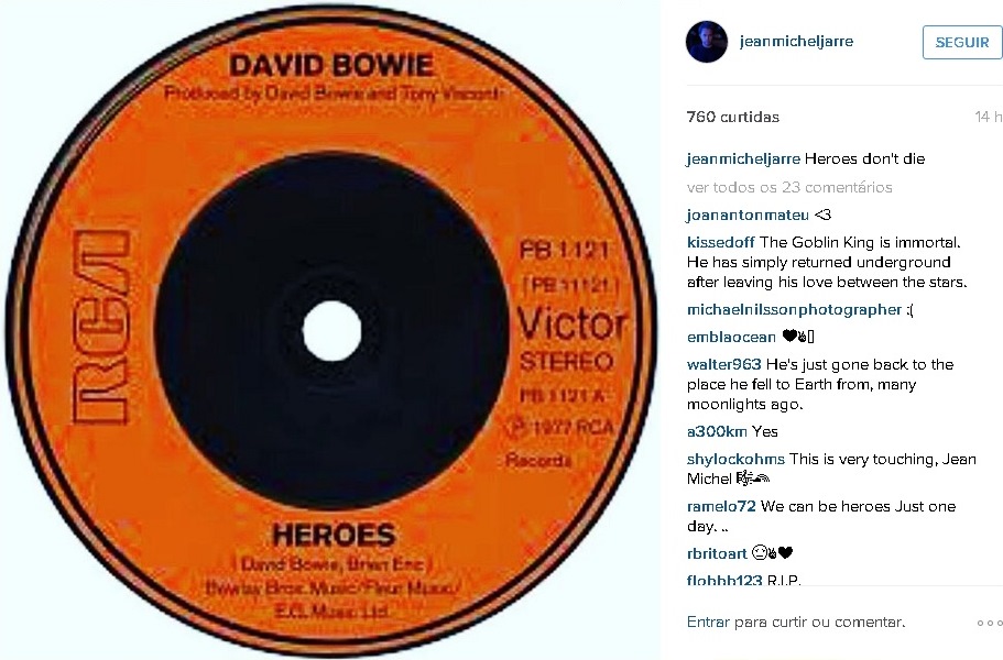 instagram bowie