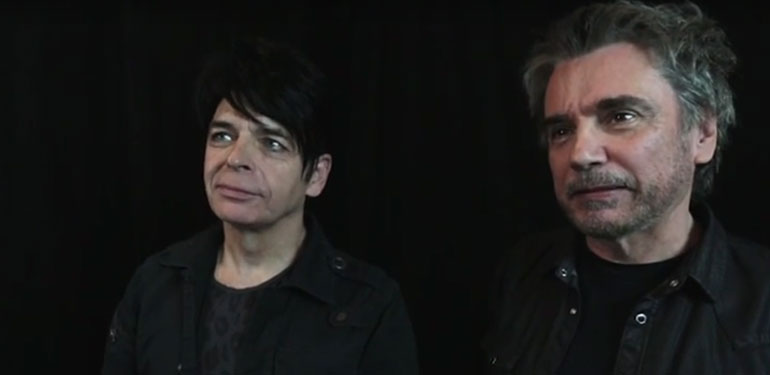 Gary Numan e Jean Michel Jarre.