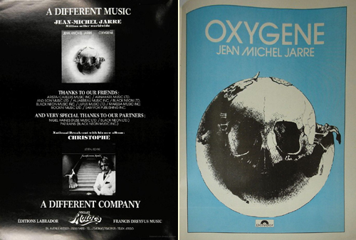 Propagandas do álbum “Oxygène”